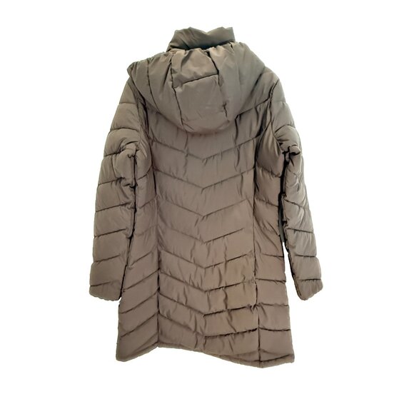 Calvin Klien New with Tags Black Puffer Jacket Detachable Hood Zip Pockets - Picture 2 of 9